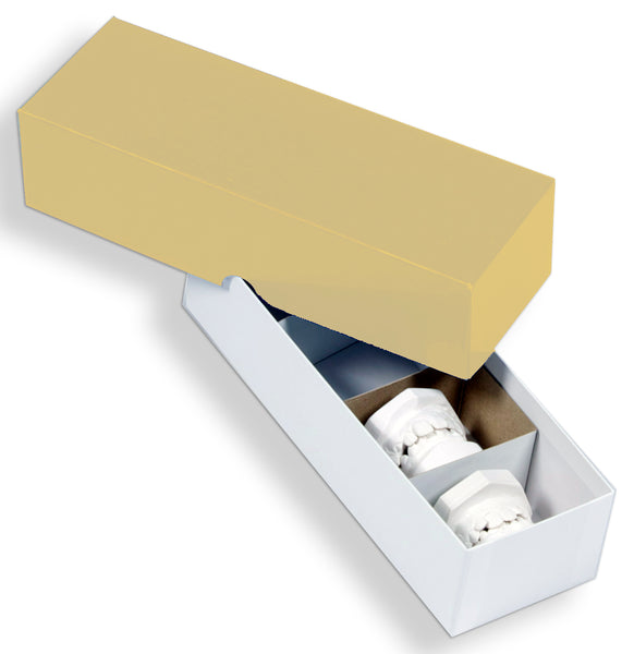 Ortho Box #1:  10.5″ x 3.5″ x 2.625″ (sold in cases of 50)